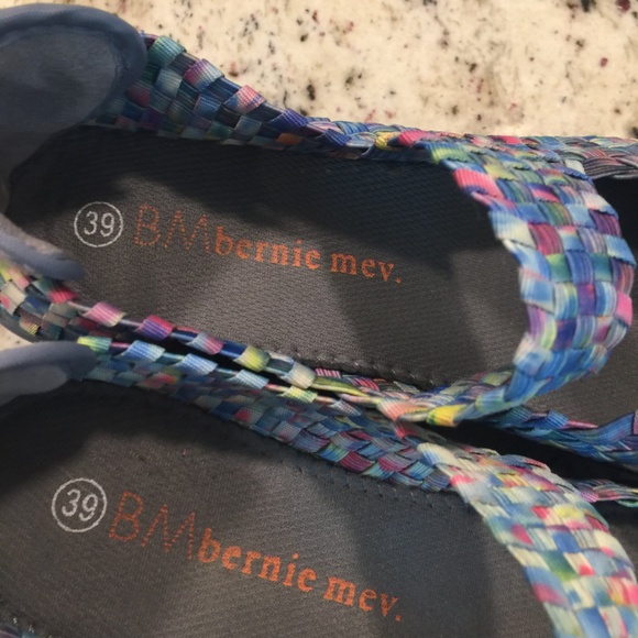 BM Bernie Mev Platform Multicolor Shoes Wm Sz 9 - Picture 7 of 7